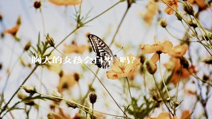 胸大的女孩会自卑 吗？